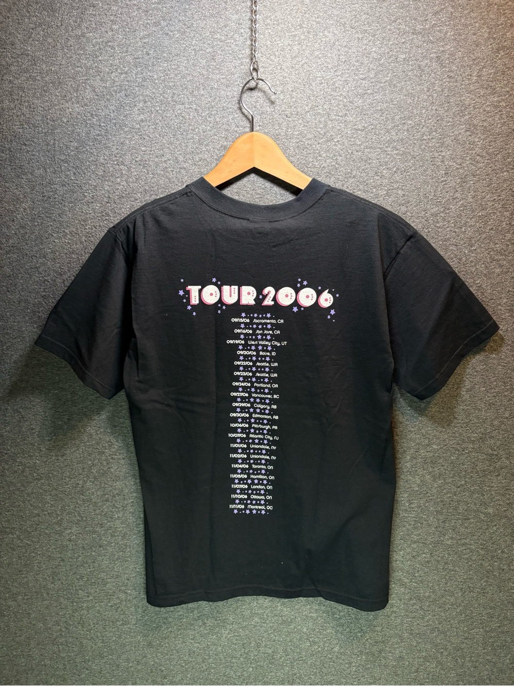 Vintage 2006 Elton John Graphic Band Tee Concert T-Shirt Medium - Picture 4 of 8